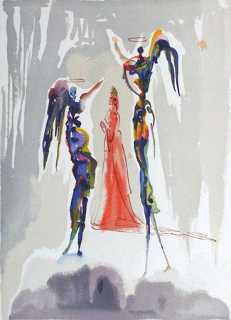 Dc Paradis 27 - Gloria Patri by Salvador Dali Pricing Limited Edition Print image