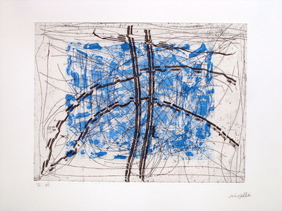 Sans Titre 2 by Jean-Paul Riopelle Pricing Limited Edition Print image