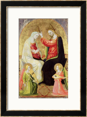 The Coronation Of The Virgin by Bicci Lorenzo Pricing Limited Edition Print image