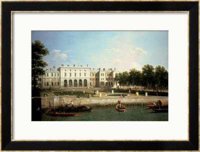 Old Somerset House From The River Thames, London by Sir Lawrence Alma-Tadema Pricing Limited Edition Print image