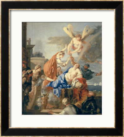 The Death Of Dido, Late 1630S by Sebastien Bourdon Pricing Limited Edition Print image