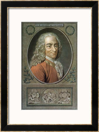 Francois-Marie Arouet French Writer by Largilliere Pricing Limited Edition Print image