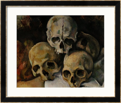 A Pyramid Of Skulls, 1898-1900 by Paul Cézanne Pricing Limited Edition Print image