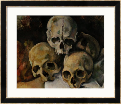 A Pyramid Of Skulls, 1898-1900 by Paul Cezanne Pricing Limited Edition Print image