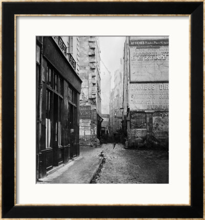 Rue Tirechape, From Rue De Rivoli, Paris, 1858-78 by Charles Marville Pricing Limited Edition Print image