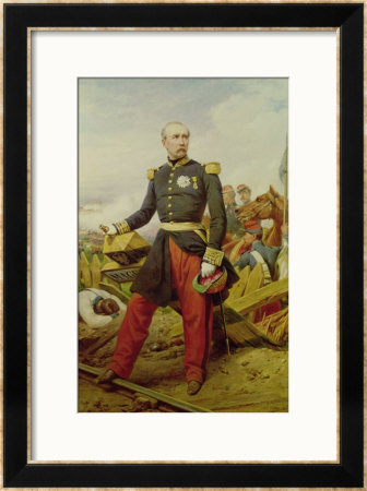 Comte Maurice De Macmahon (1808-93), 1860 by Horace Vernet Pricing Limited Edition Print image