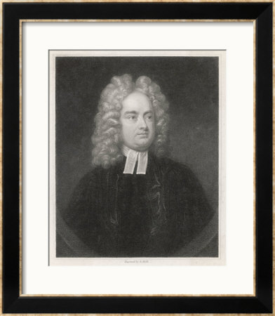 Jonathan Swift Irish-Born Churchman And Writer by William Holl The Younger Pricing Limited Edition Print image