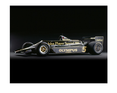 Lotus 79 Ford Side - 1978 by Rick Graves Pricing Limited Edition Print image