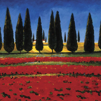 Tuscan Flower Field by Kate Hill Pricing Limited Edition Print image