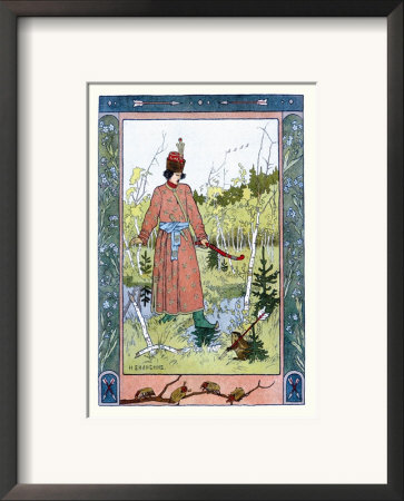 Man And Frog by Ivan Bilibin Pricing Limited Edition Print image