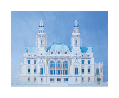Monte Carlo by Andras Kaldor Pricing Limited Edition Print image