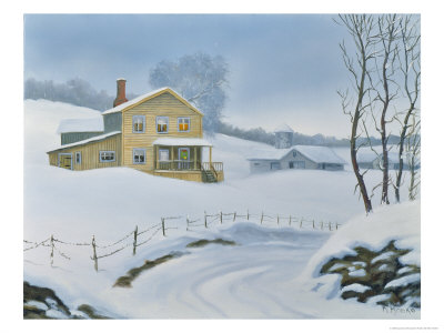 Maine Winter by Konstantin Rodko Pricing Limited Edition Print image