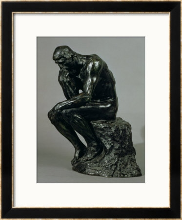 The Thinker (Le Penseur) by Auguste Rodin Pricing Limited Edition Print image