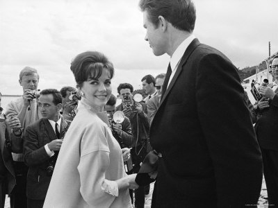 Natalie Wood Meeting Photographers At The Cannes Film Festival by Paul Schutzer Pricing Limited Edition Print image