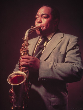 Jazz Saxophonist Charlie Parker In Performance Portrait by Eliot Elisofon Pricing Limited Edition Print image