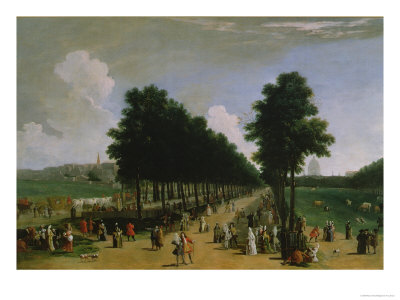 View Of The Mall And St. James's Park by Marco Ricci Pricing Limited Edition Print image