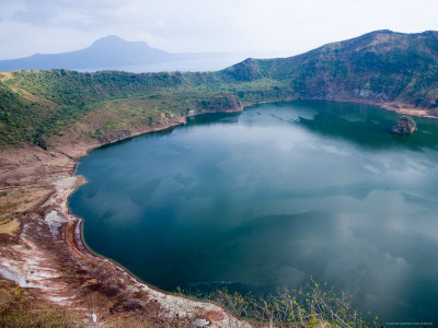 Crater Lake Of Taar Volcano, Batangas, Luzon Island, Philippines by Noboru Komine Pricing Limited Edition Print image