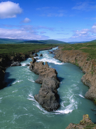 Skjalfandafjof River, Near Godafoss Falls by Bill Bachmann Pricing Limited Edition Print image