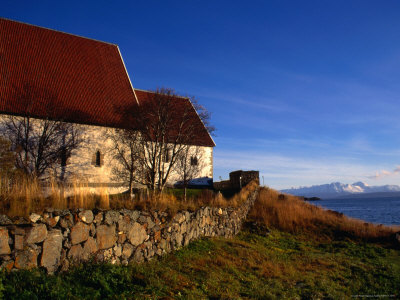 Trondenes Medieval Kirke Or Church,Hinnoya Island, Troms, Norway by Lee Foster Pricing Limited Edition Print image