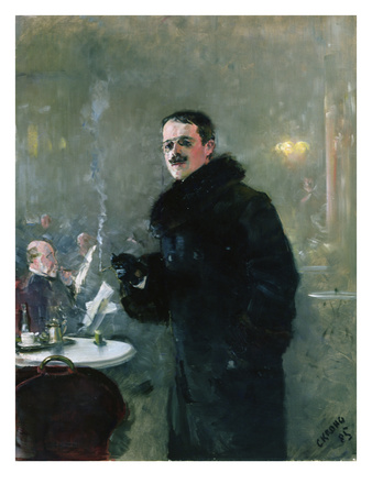 The Painter Gerhard Munthe, 1885 (Oil On Canvas) by Christian Krohg Pricing Limited Edition Print image