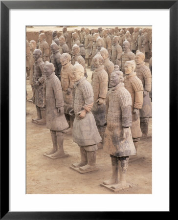 From The 2000 Year Old Army Of Terracotta Warriors, Xian, Shaanxi Province, China by Gavin Hellier Pricing Limited Edition Print image