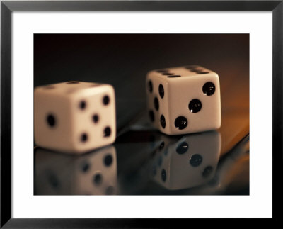 Dice by Fogstock Llc Pricing Limited Edition Print image