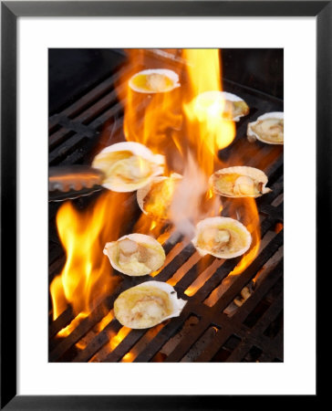 Scallops On Barbeque by David Wall Pricing Limited Edition Print image