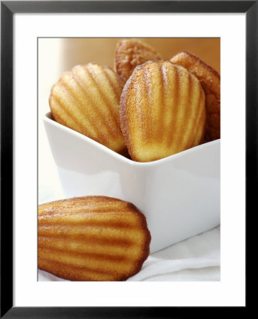 Lemon Madeleines In A Dish by Alain Caste Pricing Limited Edition Print image