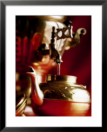 Water Running Out Of Samovar Into A Pot by Michael Boyny Pricing Limited Edition Print image