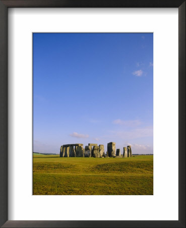 Stonehenge, Ancient Ruins, Wiltshire, England, Uk, Europe by John Miller Pricing Limited Edition Print image
