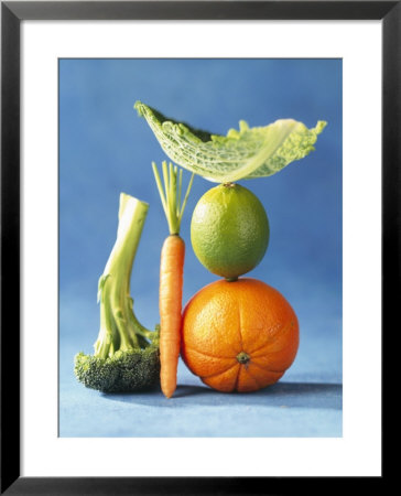 Still Life With Fruit And Vegetables by Diana Miller Pricing Limited Edition Print image