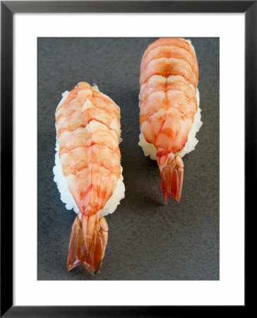 Two Nigiri-Sushi With Shrimp by Valerie Martin Pricing Limited Edition Print image