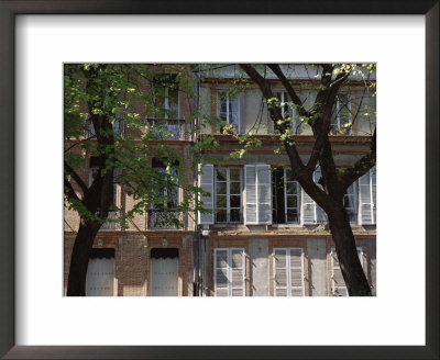 Houses On A Street In Toulouse, Midi Pyrenees, France by Robert Cundy Pricing Limited Edition Print image