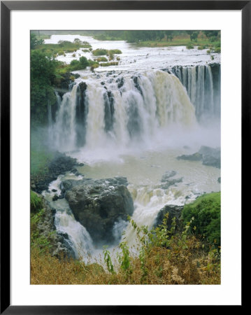 The Blue Nile, Waterfalls Near Lake Tana, Abyssinian Highlands, Gondor Region, Ethiopia, Africa by J P De Manne Pricing Limited Edition Print image