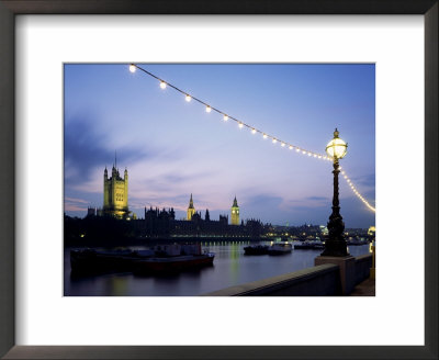 Houses Of Parliament In The Evening, London, England, United Kingdom by Adam Woolfitt Pricing Limited Edition Print image