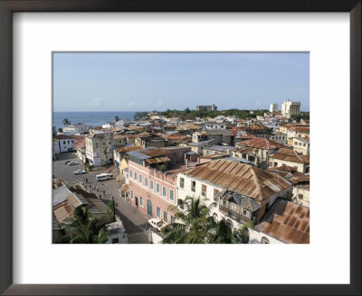 View Over Roof Tops, Old Town, Mombasa, Kenya, East Africa, Africa by Storm Stanley Pricing Limited Edition Print image