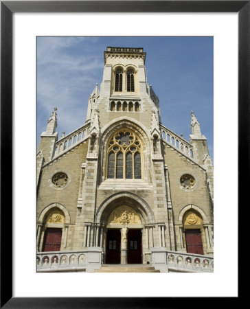 Church, Biarritz, Basque Country, Pyrenees-Atlantiques, Aquitaine, France by R H Productions Pricing Limited Edition Print image