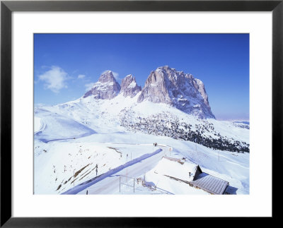 Sasso Lungo And Passo Di Sella, Trentino Alto Adige, South Tirol, Dolomites, Italy by Hans Peter Merten Pricing Limited Edition Print image