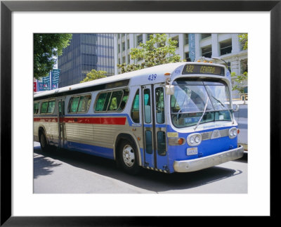 Bus, Downtown San Diego, California, Usa by Fraser Hall Pricing Limited Edition Print image