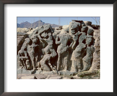 Butkara Ruins, Swat Valley, North West Frontier Province, Pakistan, Asia by Robert Harding Pricing Limited Edition Print image