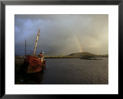 Ballynakill Harbour, Connemara, County Galway, Connacht, Eire (Republic Of Ireland) by Hans Peter Merten Pricing Limited Edition Print image