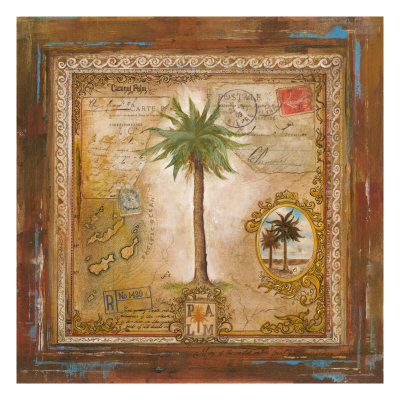 Coconut Palm by Elizabeth Garrett Pricing Limited Edition Print image