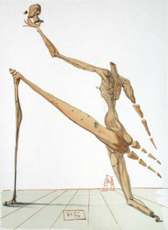 Dc Enfer 28 - Bertrand De Born by Salvador Dali Pricing Limited Edition Print image