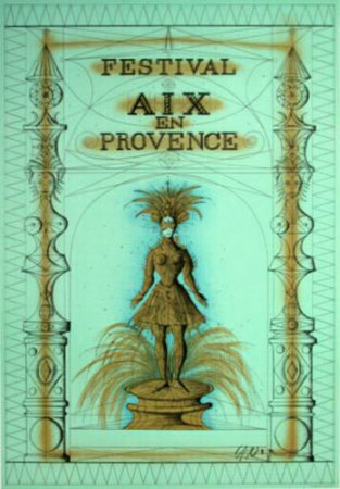 Festival Aix En Provence by Jean Carzou Pricing Limited Edition Print image
