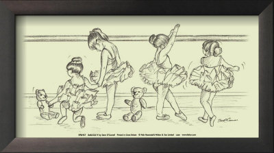 Ballerinas Iv by Steve O'connell Pricing Limited Edition Print image