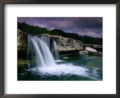 Lower Mckinney Falls, Texas by Richard Cummins Pricing Limited Edition Print image