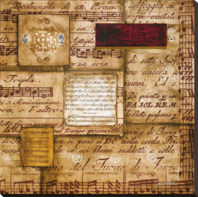 Musical Abstract Ii by Anne Courtland Pricing Limited Edition Print image