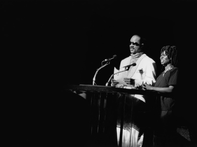 Stevie Wonder - 1987 by Guy Crowder Pricing Limited Edition Print image