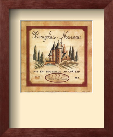 Beaujolais Nouveau, 1991 by Richard Henson Pricing Limited Edition Print image