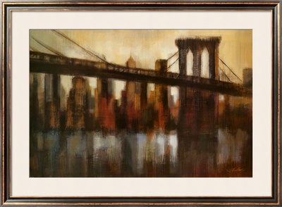 New York Bridge by Silvia Vassileva Pricing Limited Edition Print image